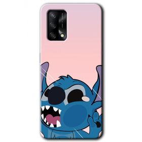 Oppo A74 Stitch Baskılı Uyumlu Silikon Kılıf