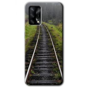 Oppo A74 Tren Yolu Baskılı Uyumlu Silikon Kılıf