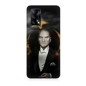 Oppo A74 Uyumlu Mustafa Kemal Atatürk Baskılı Silikon Kılıf