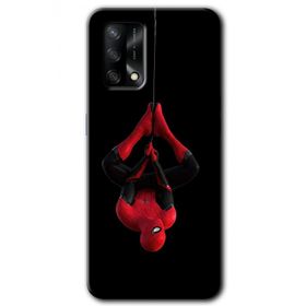 Oppo A74 Uyumlu Örümcek Adam Baskılı Silikon Kılıf
