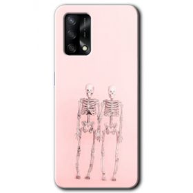 Oppo A74 Yaşayan Çift Baskılı Uyumlu Silikon Kılıf