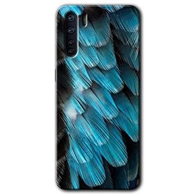 Oppo A91 9D Tüyler Baskılı Uyumlu Silikon Kılıf