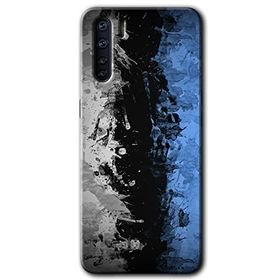 Oppo A91 Abstract Wallpaper Baskılı Uyumlu Silikon Kılıf