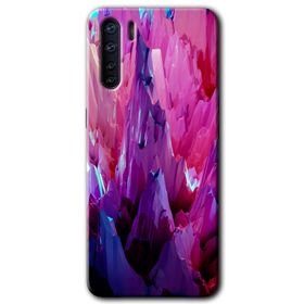 Oppo A91 Abstraction Sharp Baskılı Uyumlu Silikon Kılıf