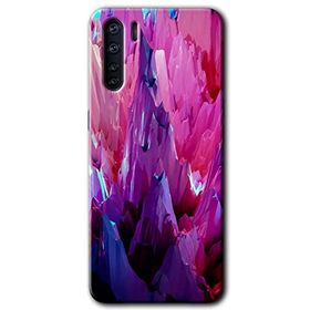 Oppo A91 Abstraction Sharp Baskılı Uyumlu Silikon Kılıf