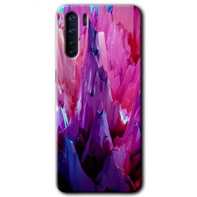 Oppo A91 Abstraction Sharp Baskılı Uyumlu Silikon Kılıf