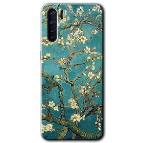 Oppo A91 Almond Blossom Baskılı Uyumlu Silikon Kılıf