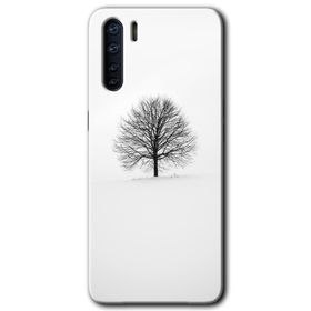 Oppo A91 Alone Tree Baskılı Uyumlu Silikon Kılıf