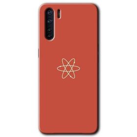 Oppo A91 Atom Baskılı Uyumlu Silikon Kılıf