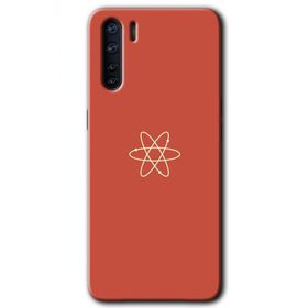 Oppo A91 Atom Baskılı Uyumlu Silikon Kılıf