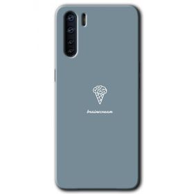 Oppo A91 Beyin Gıdası Baskılı Uyumlu Silikon Kılıf
