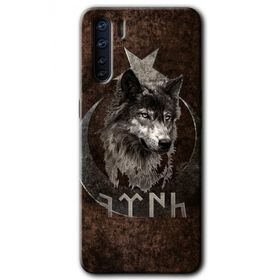 Oppo A91 Bozkurt Göktürk Baskılı Uyumlu Silikon Kılıf