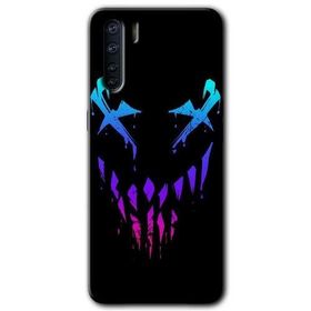 Oppo A91 Çığlık Baskılı Uyumlu Silikon Kılıf