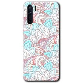 Oppo A91 Çin Mandala 1 Baskılı Uyumlu Silikon Kılıf