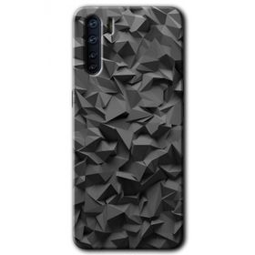 Oppo A91 Dark Broke Baskılı Uyumlu Silikon Kılıf