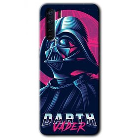 Oppo A91 Darth Vader Baskılı Uyumlu Silikon Kılıf