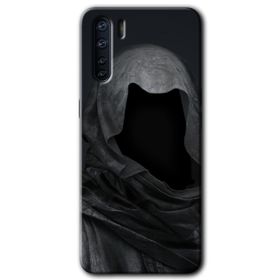 Oppo A91 Death Baskılı Uyumlu Silikon Kılıf