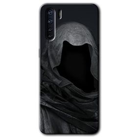 Oppo A91 Death Baskılı Uyumlu Silikon Kılıf