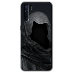 Oppo A91 Death Baskılı Uyumlu Silikon Kılıf