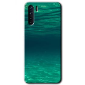 Oppo A91 Derin Deniz Baskılı Uyumlu Silikon Kılıf