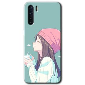 Oppo A91 Derinlere Yolculuk Baskılı Uyumlu Silikon Kılıf