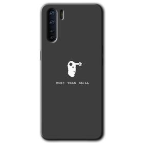 Oppo A91 Derinlere Yolculuk Baskılı Uyumlu Silikon Kılıf