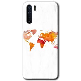 Oppo A91 Derinlere Yolculuk Baskılı Uyumlu Silikon Kılıf