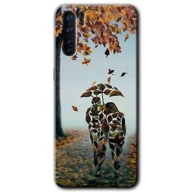 Oppo A91 Doğadan Aşk Baskılı Uyumlu Silikon Kılıf