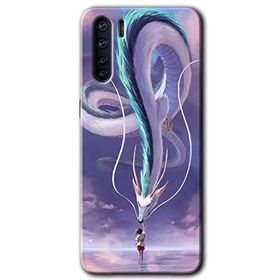 Oppo A91 Dragon Snake Baskılı Uyumlu Silikon Kılıf