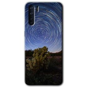 Oppo A91 Eclipse Sky Baskılı Uyumlu Silikon Kılıf