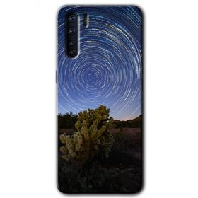 Oppo A91 Eclipse Sky Baskılı Uyumlu Silikon Kılıf