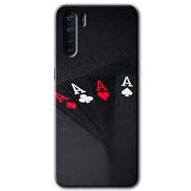 Oppo A91 Full As Baskılı Uyumlu Silikon Kılıf