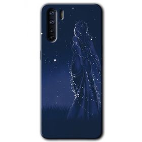 Oppo A91 Gecenin Kraliçesi Baskılı Uyumlu Silikon Kılıf
