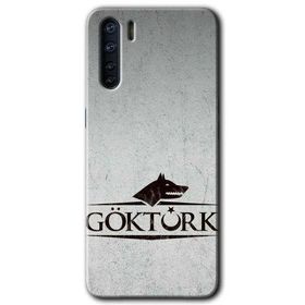 Oppo A91 Göktürk Baskılı Uyumlu Silikon Kılıf