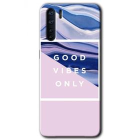 Oppo A91 Good Vibes Baskılı Uyumlu Silikon Kılıf