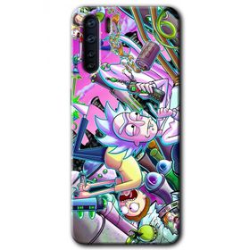 Oppo A91 Graffiti Çizgi Film Baskılı Uyumlu Silikon Kılıf