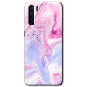 Oppo A91 Kabarmış Leke Baskılı Uyumlu Silikon Kılıf