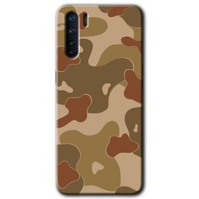 Oppo A91 Kamuflaj 10 Baskılı Uyumlu Silikon Kılıf