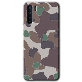 Oppo A91 Kamuflaj 11 Baskılı Uyumlu Silikon Kılıf