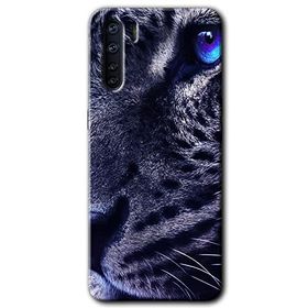 Oppo A91 Kaplan Baskılı Uyumlu Silikon Kılıf