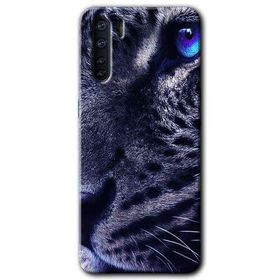 Oppo A91 Kaplan Baskılı Uyumlu Silikon Kılıf
