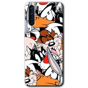 Oppo A91 Karakterler Baskılı Uyumlu Silikon Kılıf