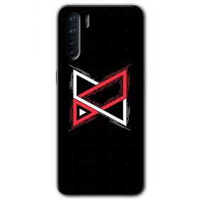 Oppo A91 Kilit Baskılı Uyumlu Silikon Kılıf