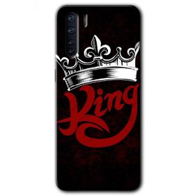 Oppo A91 King Baskılı Uyumlu Silikon Kılıf