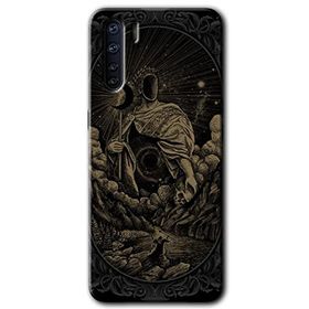 Oppo A91 Kıyamet Baskılı Uyumlu Silikon Kılıf