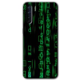 Oppo A91 Mat Çiçek Baskılı Uyumlu Silikon Kılıf