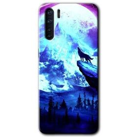 Oppo A91 Mega Kurt Baskılı Uyumlu Silikon Kılıf