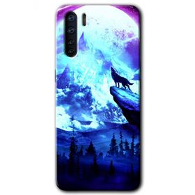 Oppo A91 Mega Kurt Baskılı Uyumlu Silikon Kılıf
