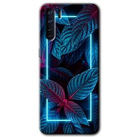 Oppo A91 Mekanik Yaprak 4 Baskılı Uyumlu Silikon Kılıf