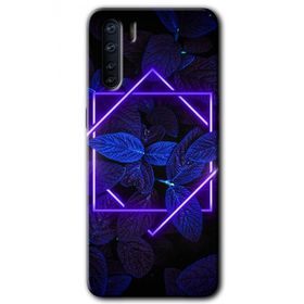 Oppo A91 Mekanik Yaprak 5 Baskılı Uyumlu Silikon Kılıf